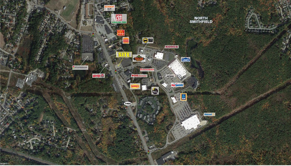 82 Eddie Dowling Hwy, North Smithfield, RI for lease - Building Photo - Image 2 of 3