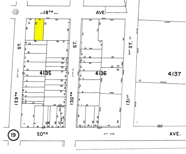 129-06 18th Ave, College Point, NY à vendre - Plan cadastral - Image 2 de 4
