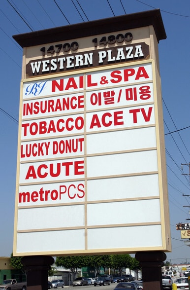 14700-14800 S Western Ave, Gardena, CA for lease - Building Photo - Image 2 of 4