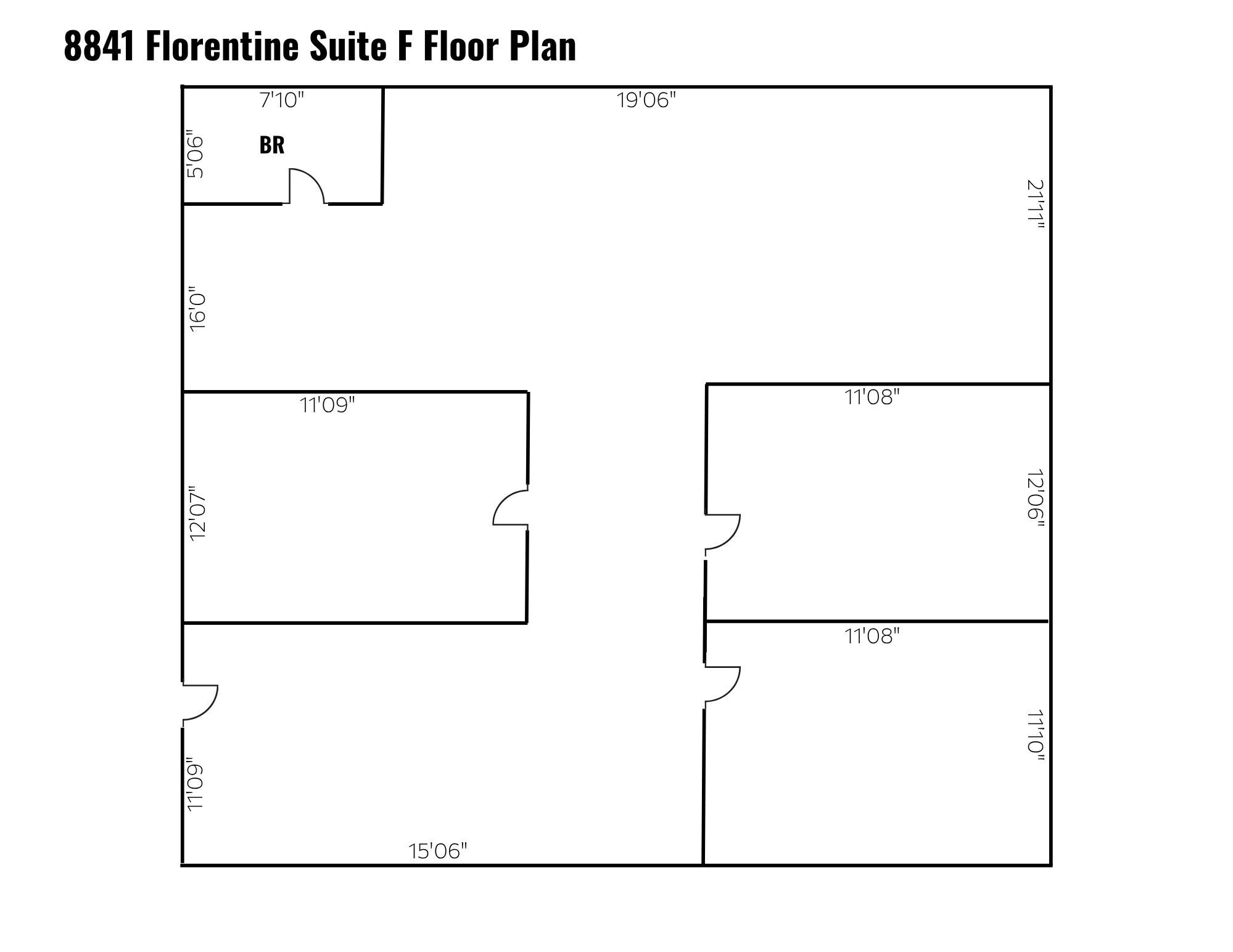 8841 Florentine Rd, Prescott Valley, AZ for lease Floor Plan- Image 1 of 1