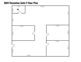 8841 Florentine Rd, Prescott Valley, AZ for lease Floor Plan- Image 1 of 1