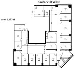 321 6th Ave SW, Calgary, AB à louer Plan d’étage- Image 1 de 1
