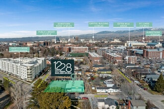 1228 W Oakland Ave, Boise, ID - Aérien  Vue de la carte
