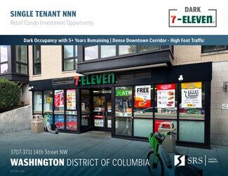 Plus de détails pour 3711 14th St NW, Washington, DC - Commerce de détail à vendre