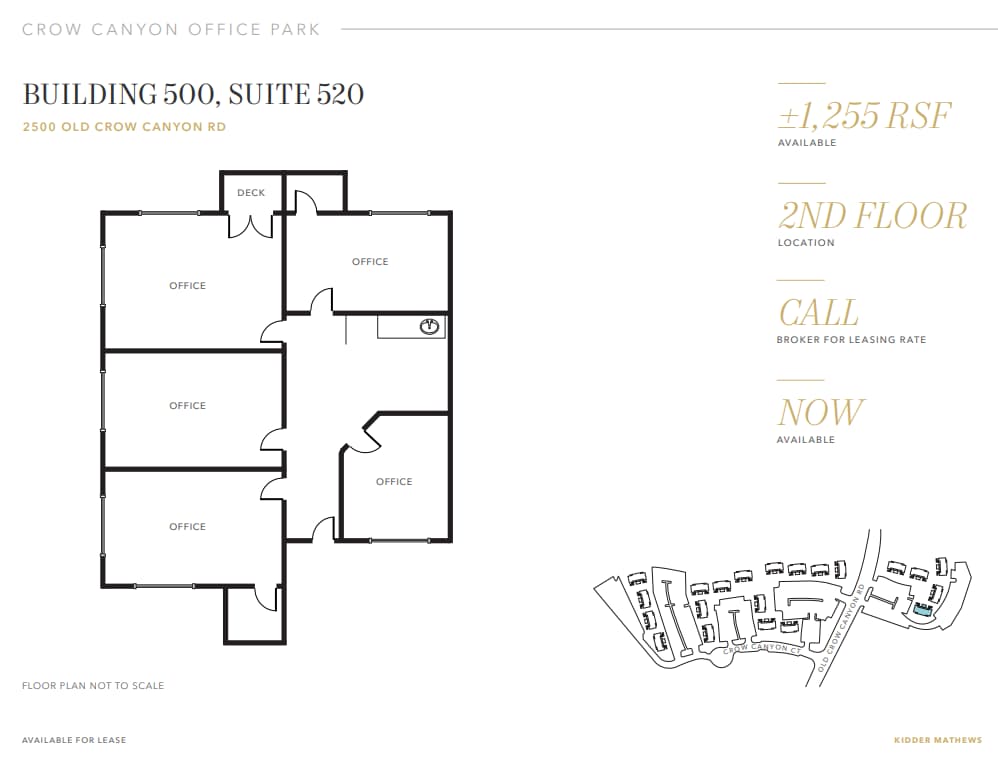 3 Crow Canyon Ct, San Ramon, CA for lease Floor Plan- Image 1 of 1