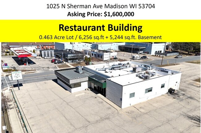 Plus de détails pour 1025 N Sherman Ave, Madison, WI - Commerce de détail à vendre