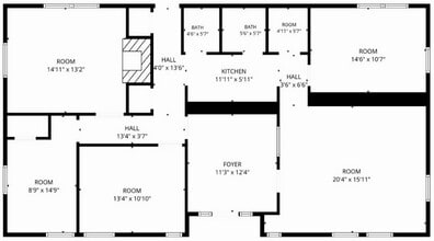 304 Harwood Rd, Bedford, TX for lease Floor Plan- Image 1 of 1