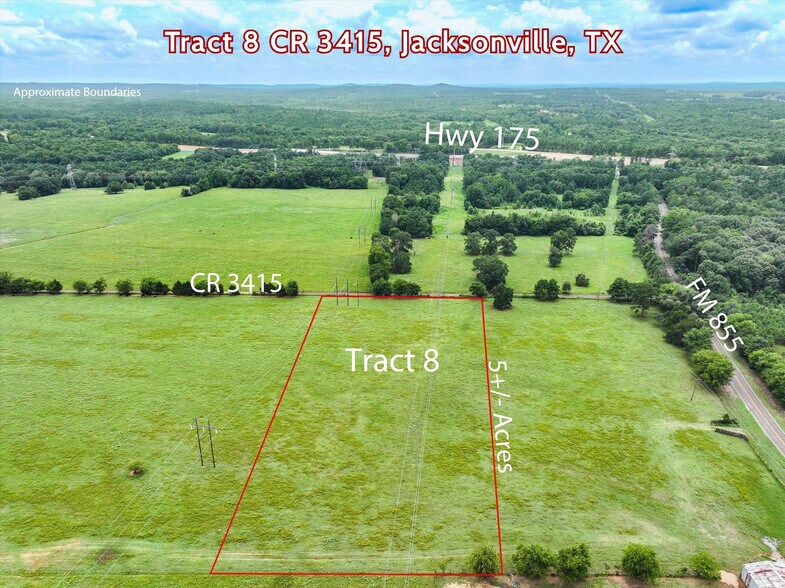 Tract 8 County Road 3415, Jacksonville, TX à vendre - Photo principale - Image 1 de 17
