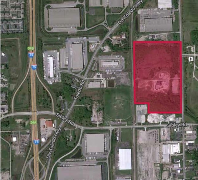 18550 Allen Rd, Brownstown, MI à vendre - Aérien - Image 2 de 2