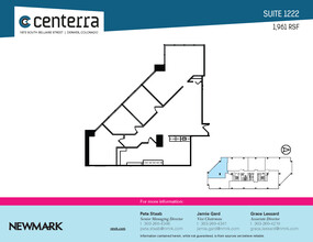 1873 S Bellaire St, Denver, CO for lease Floor Plan- Image 1 of 1