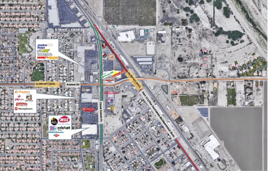 49978 Harrison St, Coachella, CA à louer - Aérien - Image 2 de 3