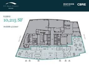 33 Arch St, Boston, MA à louer Plan d’étage type- Image 1 de 1