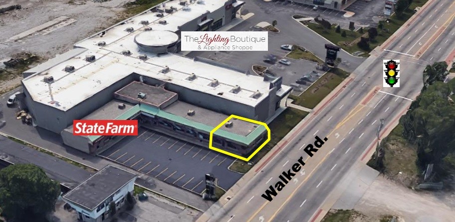 4050 Walker Rd, Windsor, ON for lease Aerial- Image 1 of 2