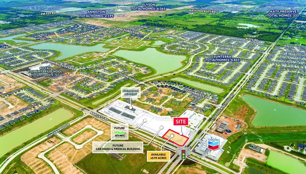 NEC of Stockdick Rd and Bartlett Rd, Katy, TX for lease - Primary Photo - Image 1 of 4