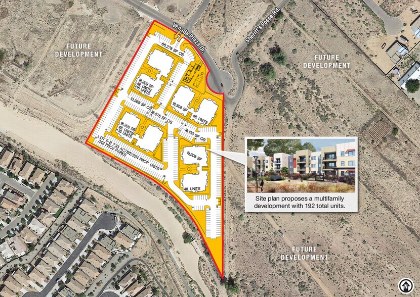 Hwy 528 & Veanda Plaza SEQ dr, Bernalillo, NM à vendre - Photo du bâtiment - Image 2 de 4