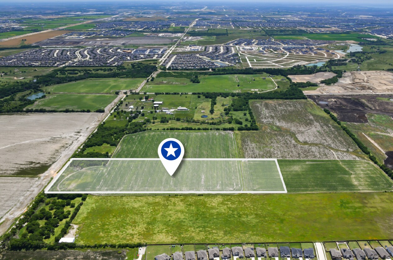 SWQ of Legacy Drive & W. Punk Carter Pkwy, Celina, TX à vendre Aérien- Image 1 de 4