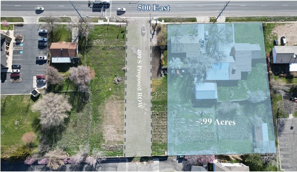 410 S 500 E, American Fork, UT for sale - Aerial - Image 3 of 3