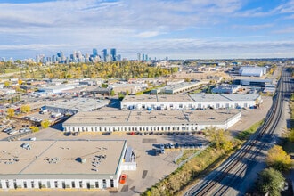 535-561 38A Av SE, Calgary, AB - AÉRIEN Vue de la carte