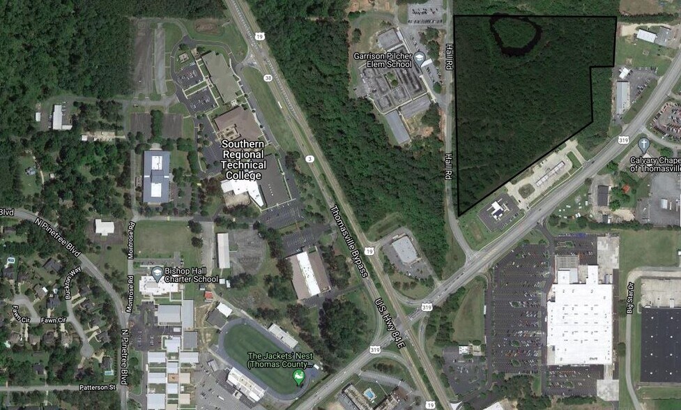 US Highway 319 & Hall Road, Thomasville, GA à vendre - Photo du bâtiment - Image 2 de 2