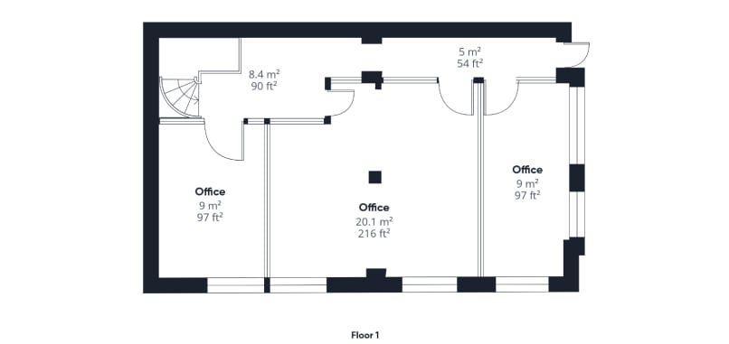 38 Junction Rd, South Croydon à louer - Plan d’étage - Image 3 de 3