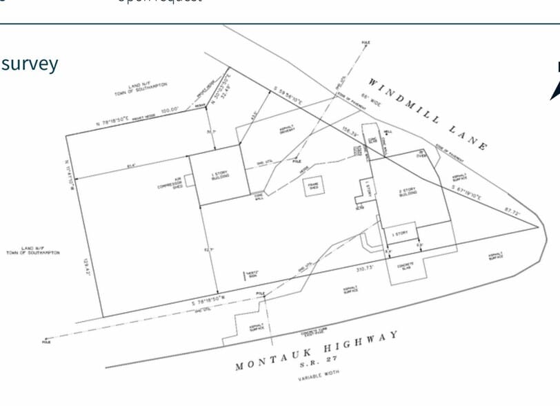1640 Montauk Hwy, Water Mill, NY à vendre - Plan de site - Image 2 de 17