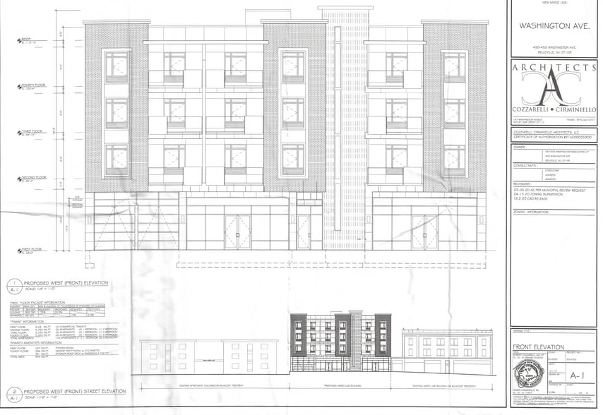 450-452 Washington Ave, Belleville, NJ for lease - Primary Photo - Image 2 of 3