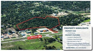 Plus de détails pour 0 Hwy 71 W, Bastrop, TX - Terrain à vendre