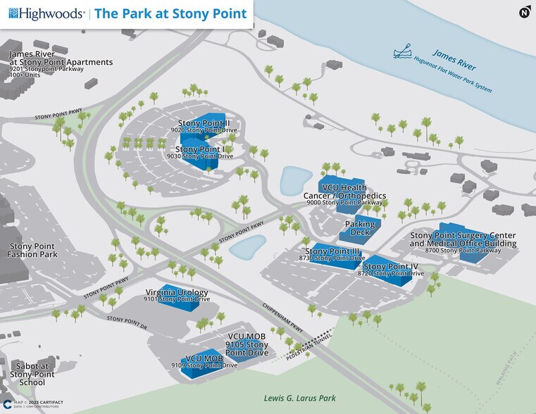 9030 Stony Point, Richmond, VA à louer - Photo du bâtiment - Image 3 de 9