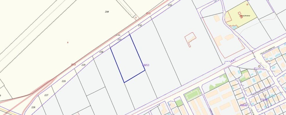 Benicassim, Torreón, Parcela 261, CASTELLÓN DE LA PLANA, Castellón à vendre - Plan d’étage - Image 2 de 3