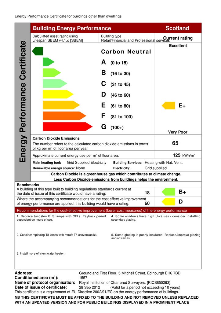 3-5 Mitchell St, Edinburgh à louer Photo du bâtiment- Image 1 de 2