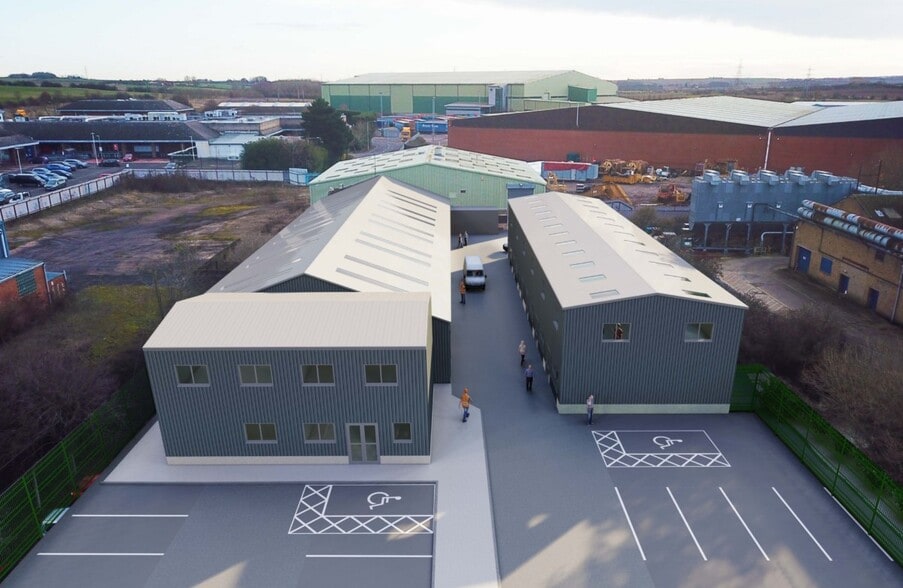 Unit C6 Rotherhill Business Park, Thorpe Rd, Melton Mowbray for lease - Building Photo - Image 2 of 2