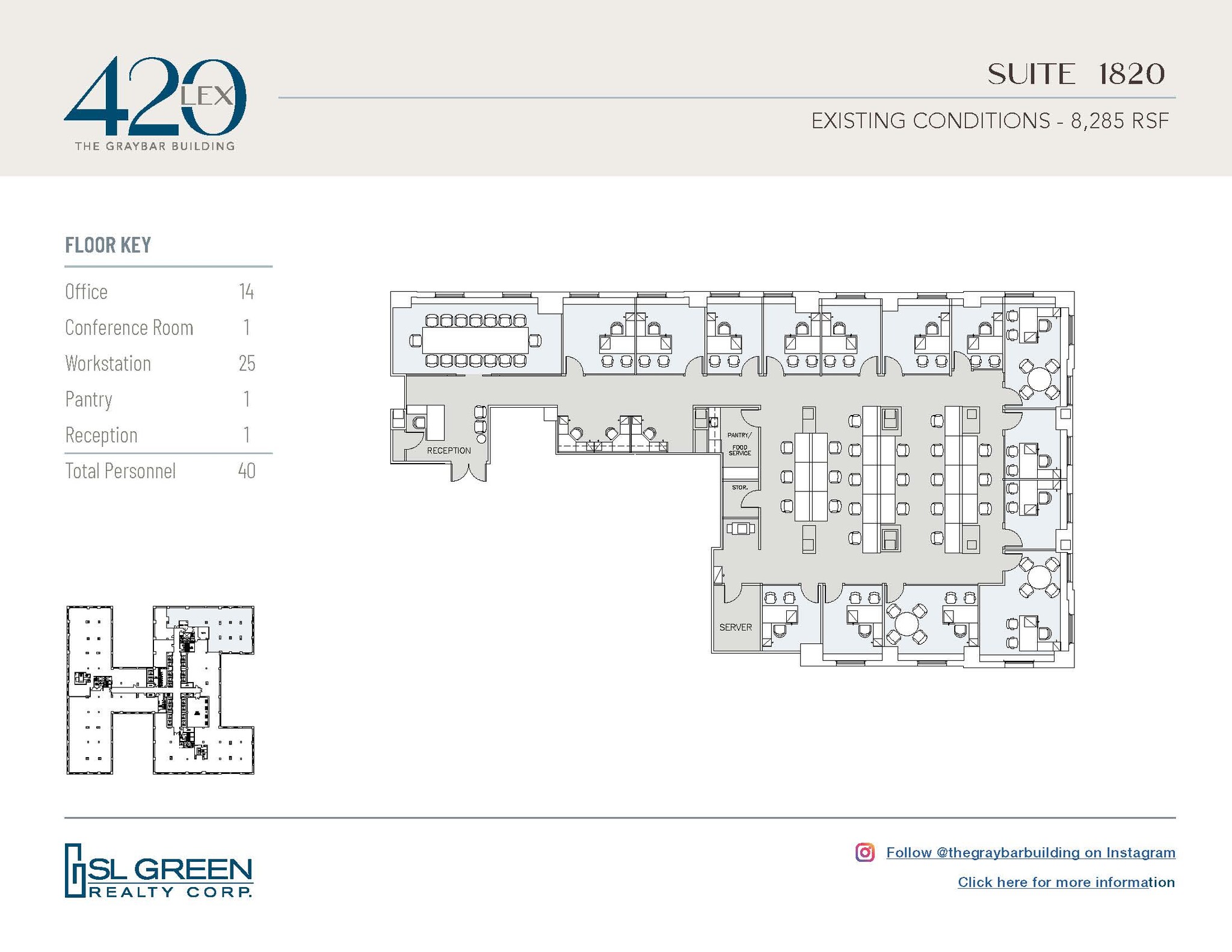 420 Lexington Ave, New York, NY à louer Plan d’étage- Image 1 de 1
