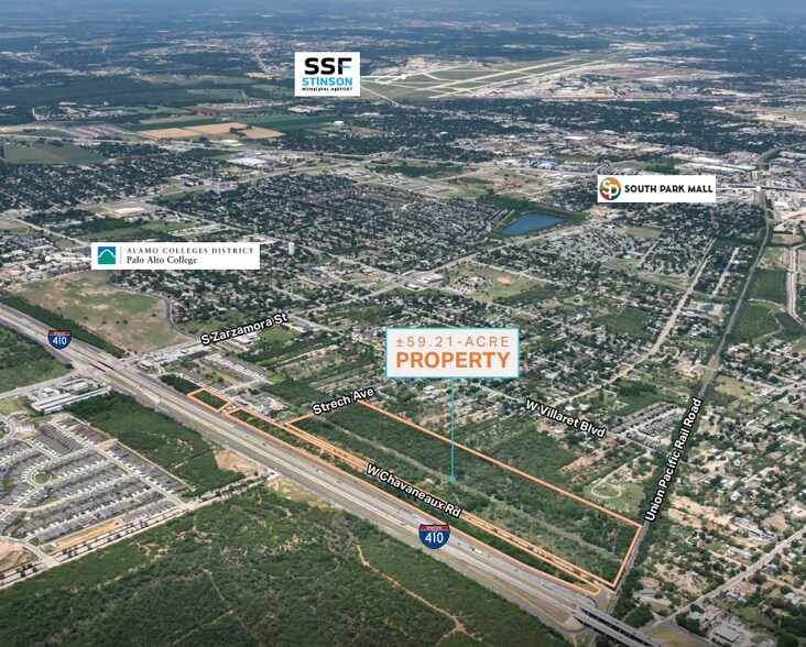 927 W Chavaneaux Rd, San Antonio, TX à vendre - Photo du bâtiment - Image 2 de 7