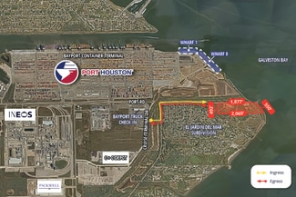 Plus de détails pour 0 Port Road, Seabrook, TX - Terrain à louer