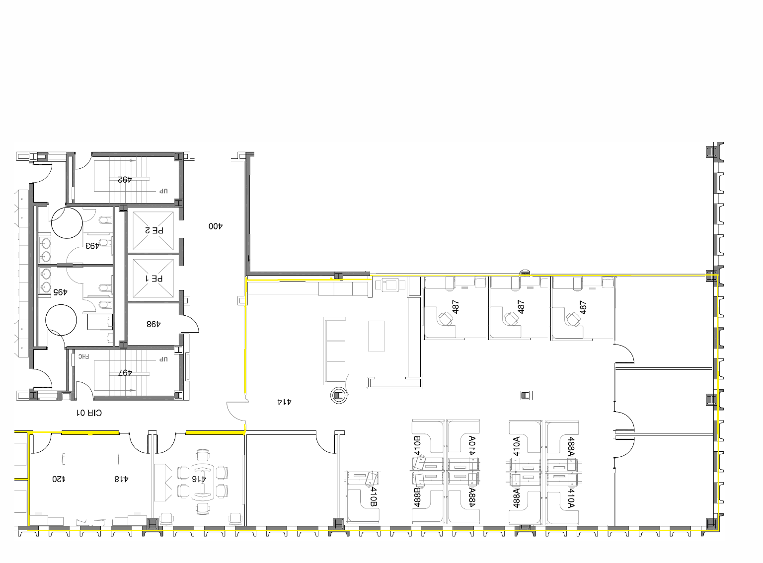 4900 Fournace Pl, Bellaire, TX à louer Plan d’étage- Image 1 de 1