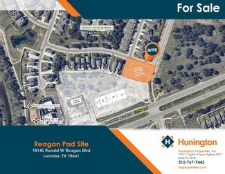 Plus de détails pour 18145 Ronald W Reagan blvd, Leander, TX - Terrain à vendre