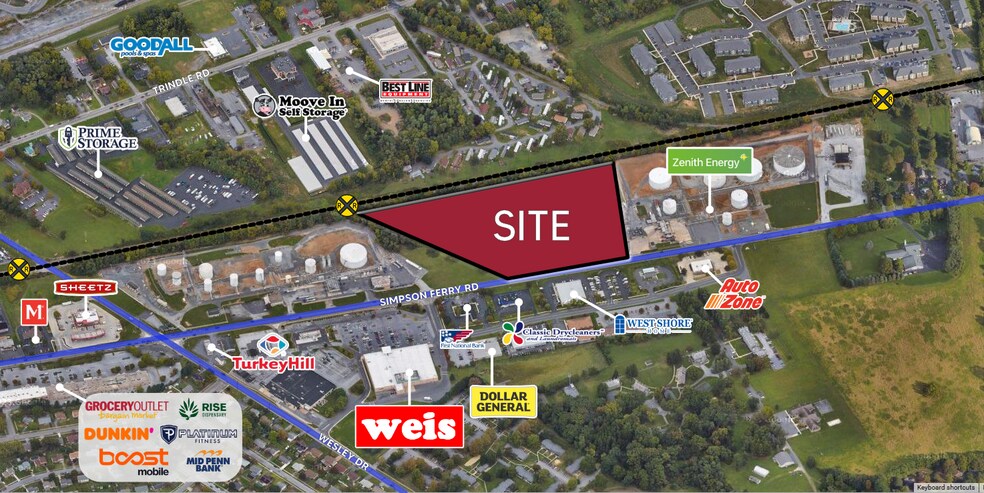 5135 Simpson Ferry Rd, Mechanicsburg, PA à vendre - Photo du bâtiment - Image 2 de 4