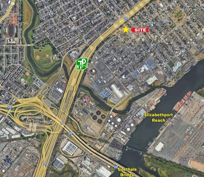 320-326 Elizabeth Ave, Elizabeth, NJ for sale - Aerial - Image 2 of 3