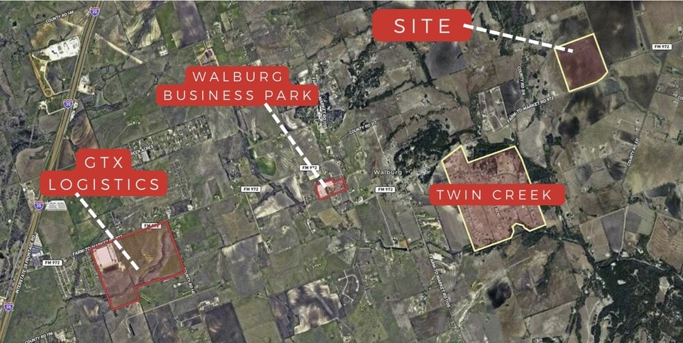 5555 FM 972, Georgetown, TX for sale - Aerial - Image 3 of 4