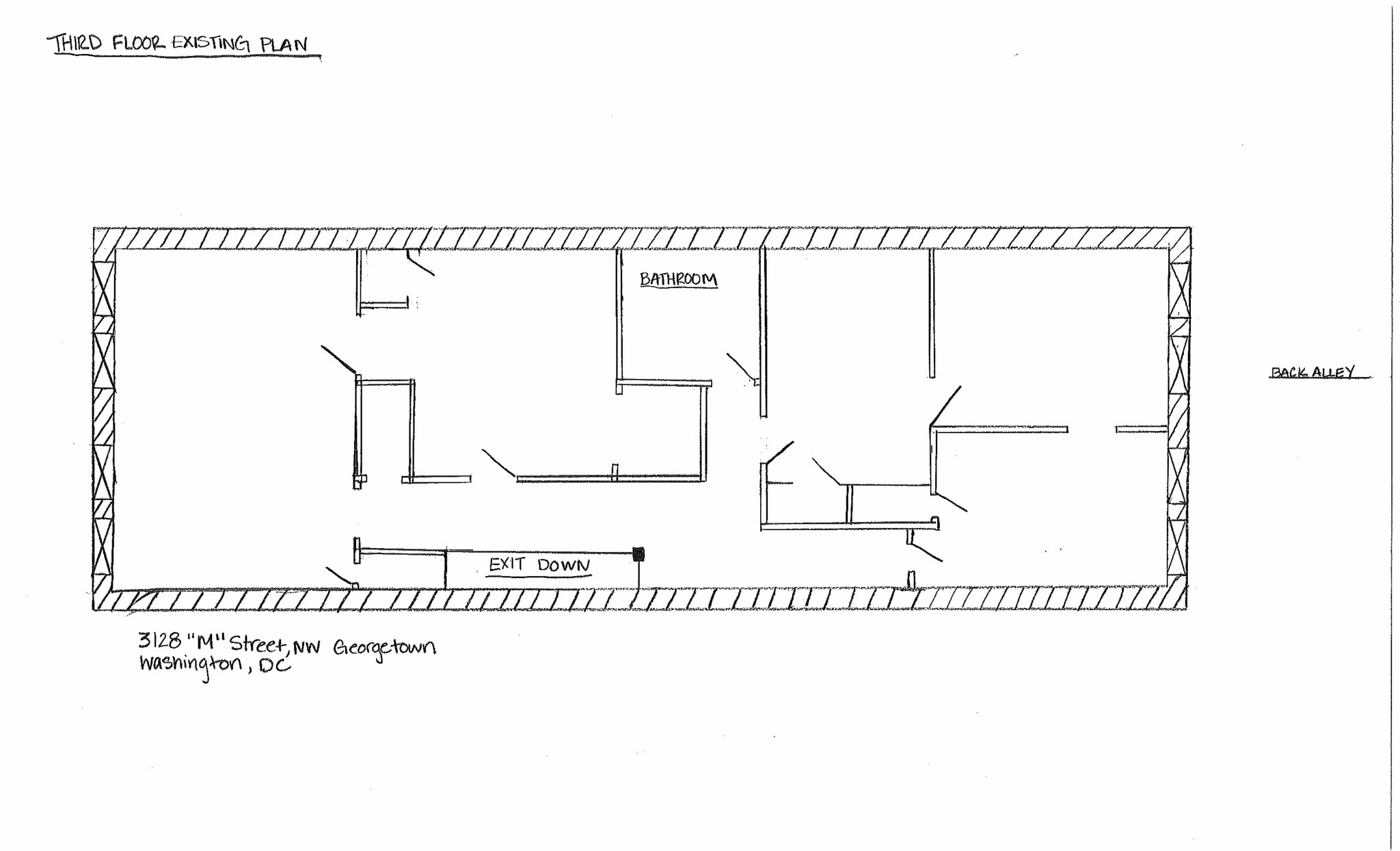 3128 M St NW, Washington, DC for lease Floor Plan- Image 1 of 1
