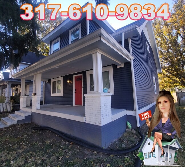 1334 N Tuxedo St, Indianapolis, IN à vendre - Photo principale - Image 1 de 1