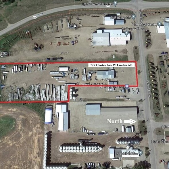 729 Central Av W, Linden, AB à vendre - Photo du bâtiment - Image 3 de 10