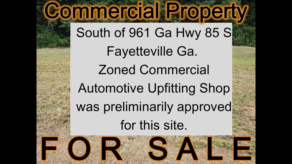 1007-1021 Highway 85 S, Fayetteville, GA à vendre - Vidéo sur l’inscription commerciale - Image 2 de 3