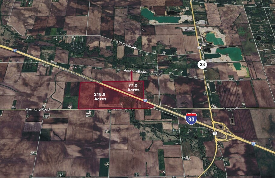 I-90 & Anthony and Harmony Rd, Marengo, IL for sale - Building Photo - Image 1 of 1