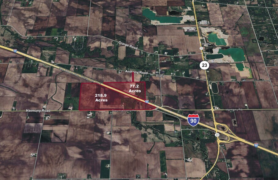 I-90 & Anthony and Harmony Rd, Marengo, IL à vendre - Photo du bâtiment - Image 1 de 1