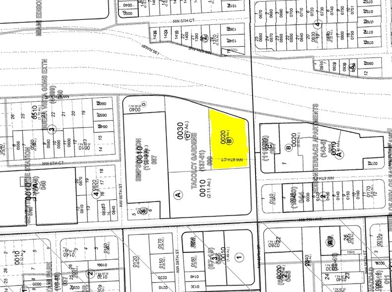 5440 N Miami Ave, Miami, FL à vendre - Plan cadastral - Image 3 de 3