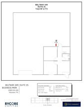 15825 State Highway 249, Houston, TX for lease Floor Plan- Image 1 of 1