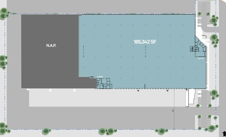 1100 S Etiwanda Ave, Ontario, CA for lease Site Plan- Image 1 of 1
