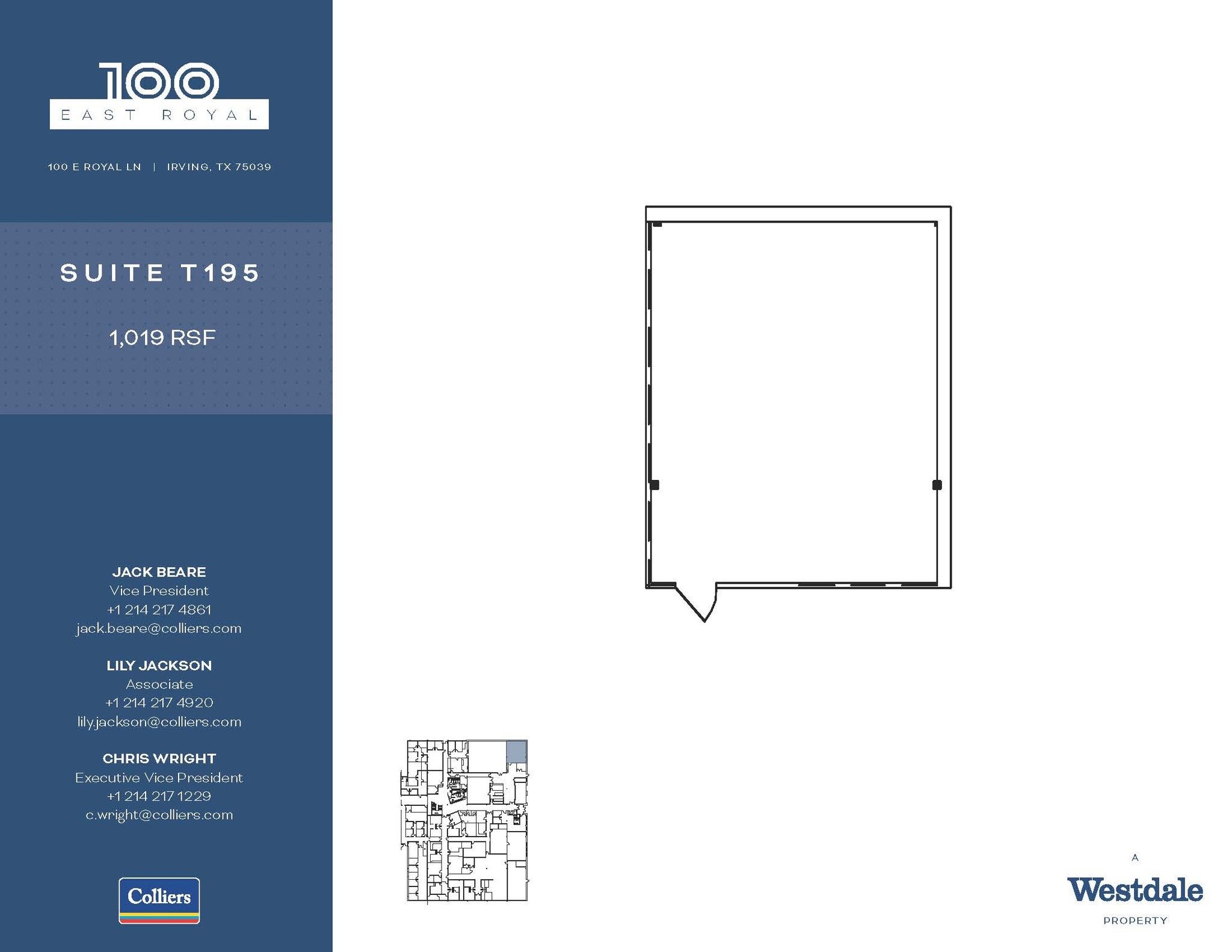100 E Royal Ln, Irving, TX for lease Floor Plan- Image 1 of 1
