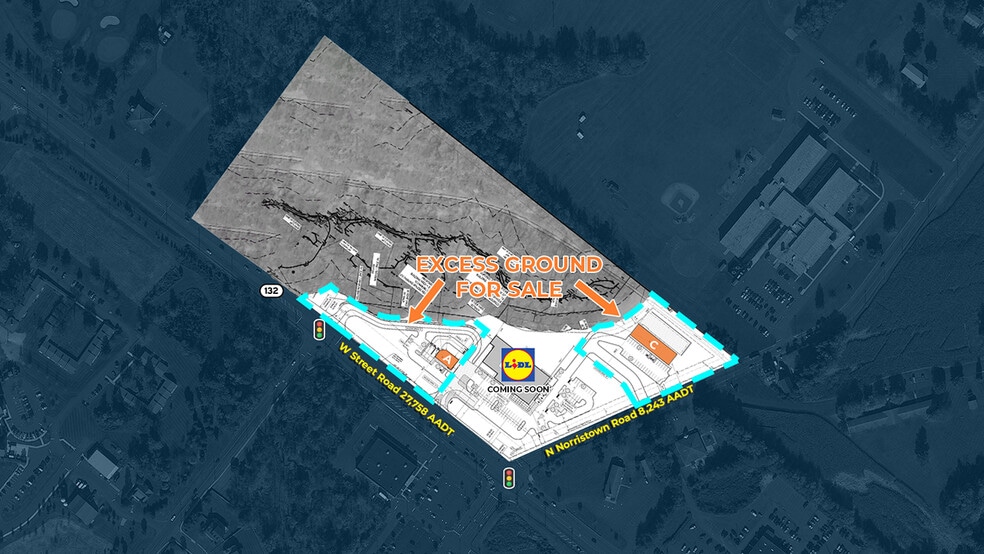 Street Road, Warminster, PA for sale - Building Photo - Image 1 of 4